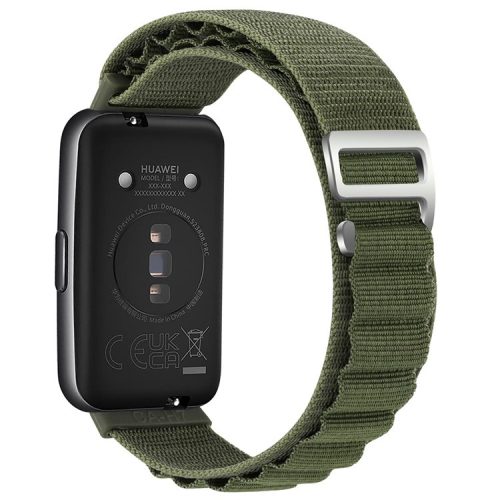 KALEBOL KLB-GSNL-001 for Huawei Band 7 Wrist Band Adjustable Nylon Breathable Straps - Green