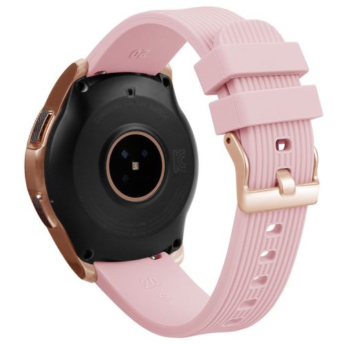 S Size 20mm Wrist Band for Samsung Galaxy Watch Active / Watch6 / Watch5 / Watch FE 40mm / Watch4 Silicone Strap - Pink