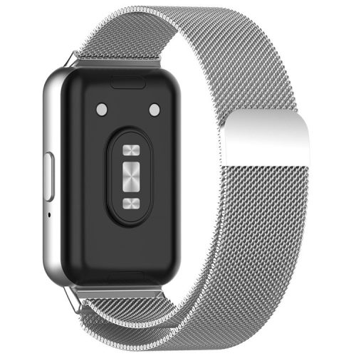 For Samsung Galaxy Fit3 SM-R390 Replacement Wrist Band Magnetic Milanese Watch Strap - Silver