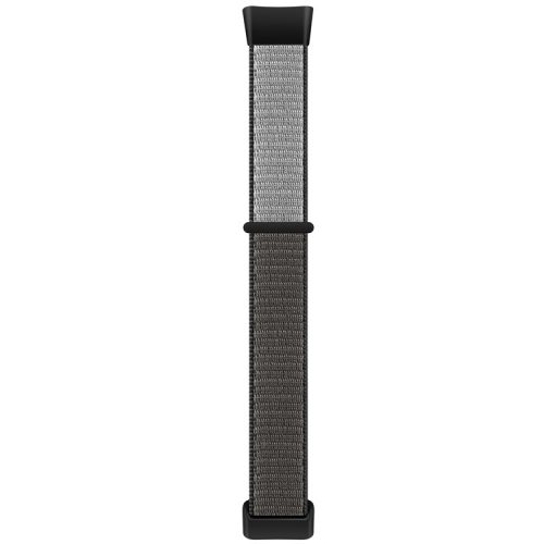 For Fitbit Charge 5 / 6 Nylon Strap Quick Release Sport Watch Band - Grey