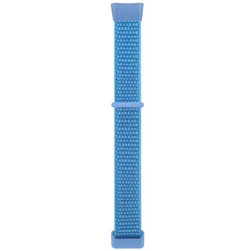 For Fitbit Charge 5 / 6 Nylon Strap Quick Release Sport Watch Band - Blue