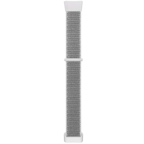 For Fitbit Charge 5 / 6 Nylon Strap Quick Release Sport Watch Band - Seashell