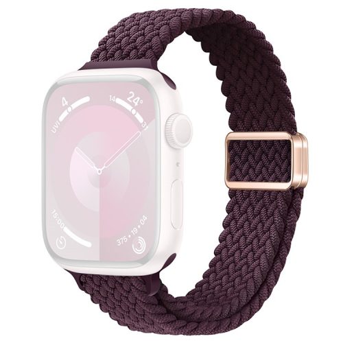 Watch Strap for Apple Watch Series 10 42mm / 9 8 7 41mm / SE (2023) SE (2022) SE 6 5 4 40mm / 3 2 1 38mm Watch Band with Magnetic Buckle - Crimson Cherry