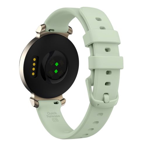 For Garmin Lily Silicone Watch Strap Adjustable Wrist Band Replacement - Light Green