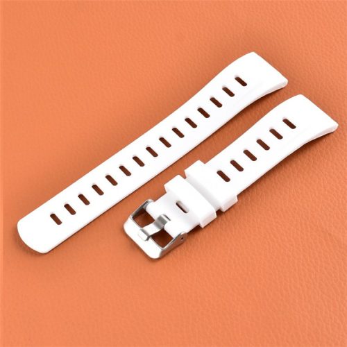 For Huawei Realme Samsung Xiaomi Smart Watch Silicone Strap 22mm Wrist Band Replacement - White