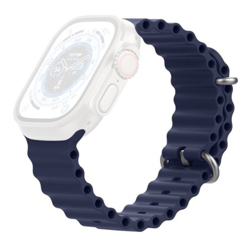 AHASTYLE WG102 for Apple Watch 10 46mm / Ultra 2 / Ultra 49mm / 9 8 7 45mm / SE (2023) SE (2022) SE 6 5 4 44mm / 3 2 1 42mm Watch Strap - Midnight Blue