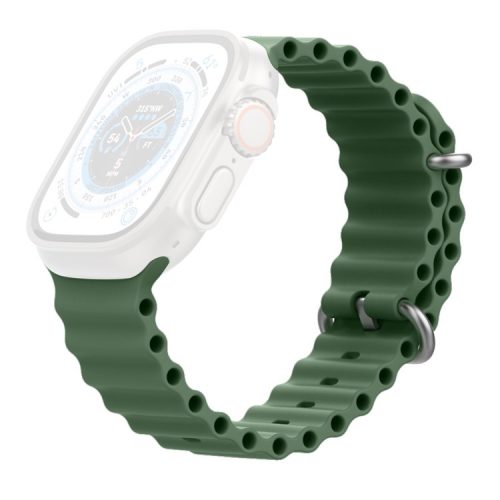 AHASTYLE WG102 for Apple Watch 10 46mm / Ultra 2 / Ultra 49mm / 9 8 7 45mm / SE (2023) SE (2022) SE 6 5 4 44mm / 3 2 1 42mm Watch Strap - Green