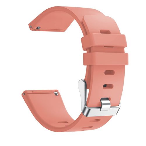 Adjustable Silicon Watch Wrist Band Replacement Part, Length: 102 + 95mm for Fitbit Versa - Pink