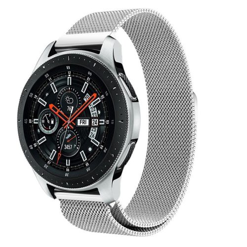 Milanese Stainless Steel Magnetic Watchband Replacement for Samsung Galaxy Watch 46mm - Silver