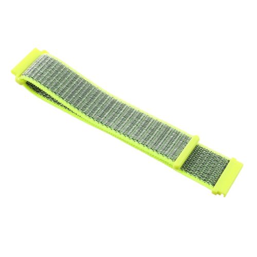 22mm Closure Nylon Watch Strap Replacement for Samsung Galaxy Watch 46mm / Huami Amazfit Watch - Green