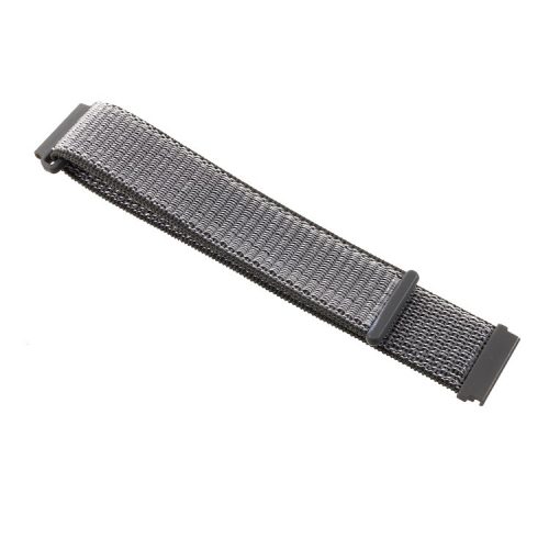 22mm Closure Nylon Watch Strap for Samsung Galaxy Watch 46mm / Huami Amazfit Watch - Grey