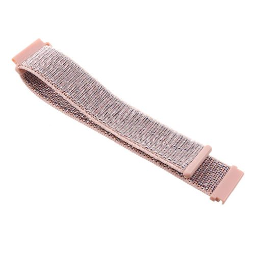 22mm Closure Nylon Watch Strap Band for Samsung Galaxy Watch 46mm / Huami Amazfit Watch - Rose Gold