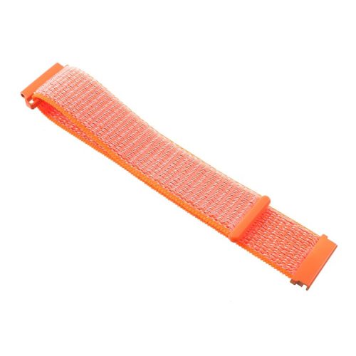 22mm Closure Nylon Watch Band Strap Replacement for Samsung Galaxy Watch 46mm / Huami Amazfit Watch - Orange