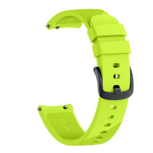 Twill Texture Silicone Watch Band for Samsung Galaxy Watch Active 40mm SM-R500 - Green