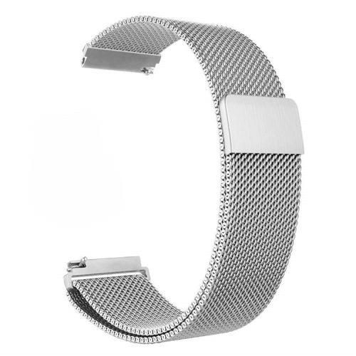 22mm Magnetic Milanese Stainless Steel Watch Strap for Huawei Watch GT / Honor Watch Magic - Silver