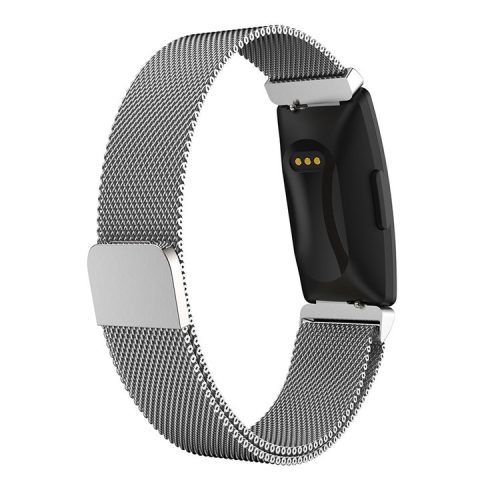 Milanese Stainless Steel Watchband Wristband for Fitbit Inspire HR / Inspire  - Silver