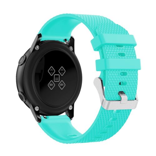 20mm Silicone Watch Bracelet for Samsung Galaxy Watch Active SM-R500 - Baby Blue