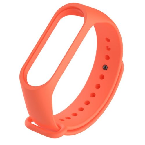 Single-color Silicone Wrist Band Replacement for Xiaomi Mi Band 4 - Orange