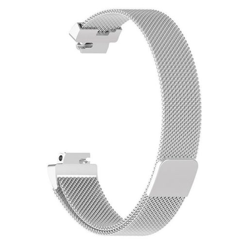 Milanese Stainless Steel Magnetic Watch Wrist Strap for Fitbit Inspire/Inspire HR - Silver