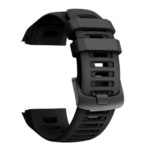 Silicone Watch Band Strap Replacement for Garmin Instinct - Black