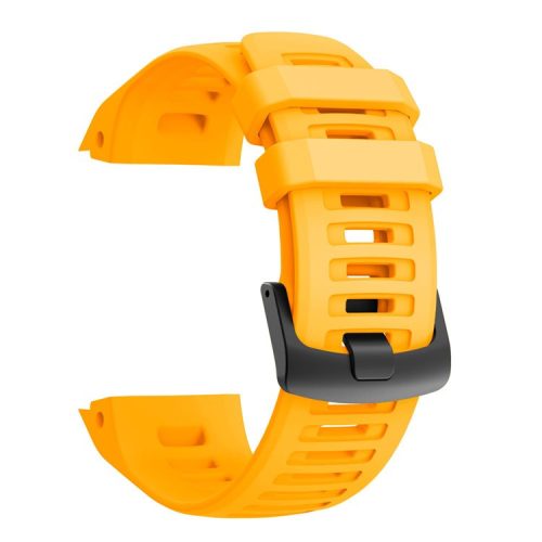 Silicone Watch Band Strap Replacement for Garmin Instinct - Yellow