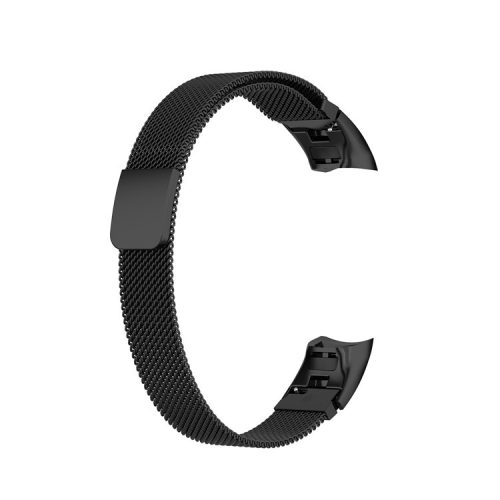 Adjustable Stainless Steel Milanese Watch Bracelet Smart Watch Band Watchband Strap for Huawei Honor 5 / Honor 4 ENC CRS-B19 CRS-B19S - Black