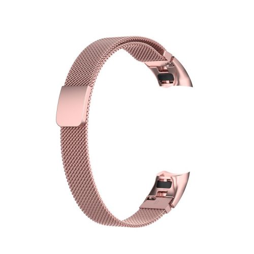 Adjustable Stainless Steel Milanese Watch Bracelet Smart Watch Band Watchband Strap for Huawei Honor 5 / Honor 4 ENC CRS-B19 CRS-B19S - Rose Gold