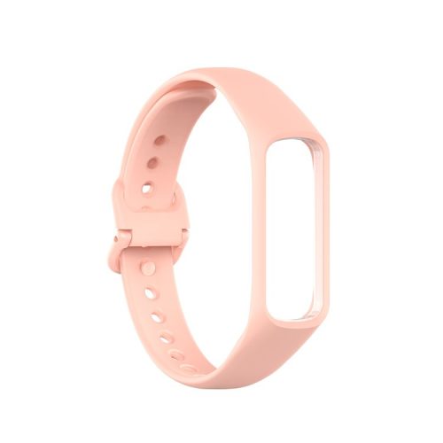 Silicone Smart Watch Band Strap Bracelet Replacement Strap for Samsung Galaxy Fit-e SM-R375 - Pink