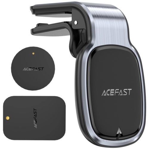 Acefast magnetic car phone holder for air vent gray (D16 gray)