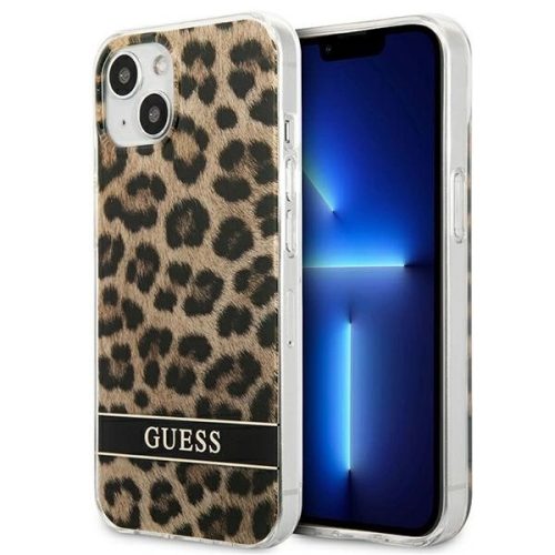 Guess GUHCP13SHSLOW iPhone 13 mini 5.4" brown/brown hardcase Leopard