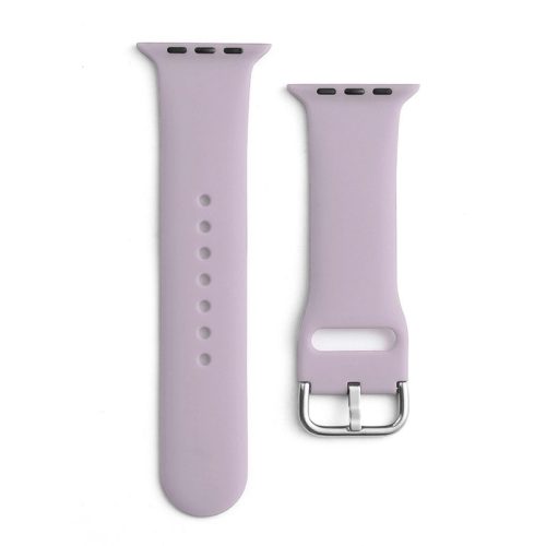 Silicone Strap APS Silicone Band for Watch 9 / 8 / 7 / 6 / 5 / 4 / 3 / 2 / SE (41 / 40 / 38mm) Strap Watch Bracelet Purple