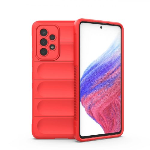 Magic Shield Case for Samsung Galaxy A53 5G flexible armored cover red