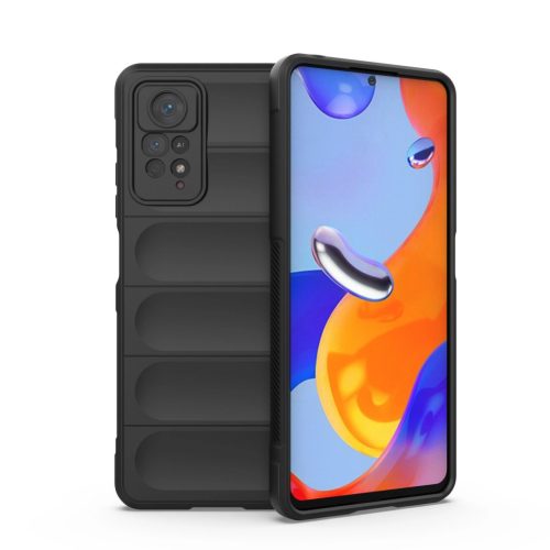 Magic Shield Szilikon Tok Xiaomi Redmi Note 11 Pro flexible armored Fekete