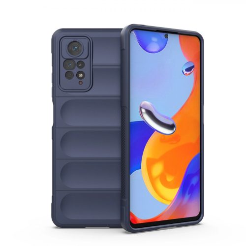 Magic Shield Szilikon Tok Xiaomi Redmi Note 11 Pro flexible armored Sötétkék