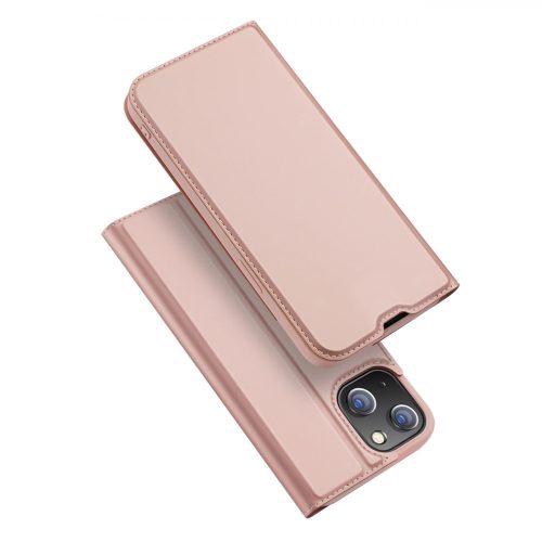 Dux Ducis Skin Pro Holster Flip Cover for iPhone 14 / 13 pink