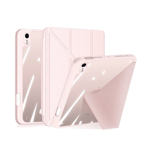 Dux Ducis Magi case for iPad mini 2021 smart cover with stand and storage for Apple Pencil pink