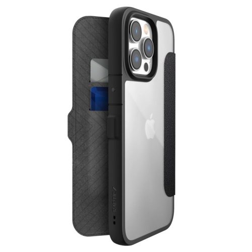 Raptic X-Doria Urban Folio Case iPhone 14 Pro Max flip cover black