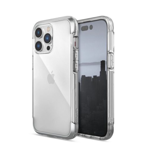 Raptic X-Doria Air Case for iPhone 14 Pro armored cover silver