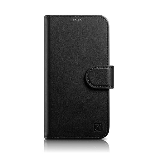 iCarer Wallet Case 2in1 Case iPhone 14 Leather Flip Cover Anti-RFID black (WMI14220725-BK)