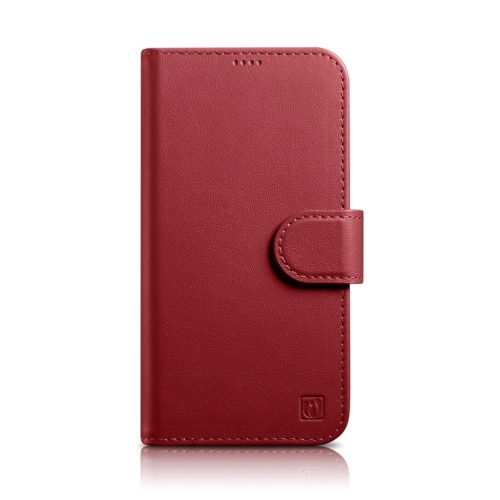 iCarer Wallet Case 2in1 iPhone 14 Pro Leather Flip Case Anti-RFID red (WMI14220726-RD)