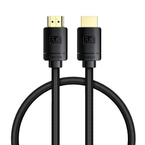 Baseus High Definition Series HDMI 2.1 8K 60Hz cable 0.5m black (WKGQ040001)