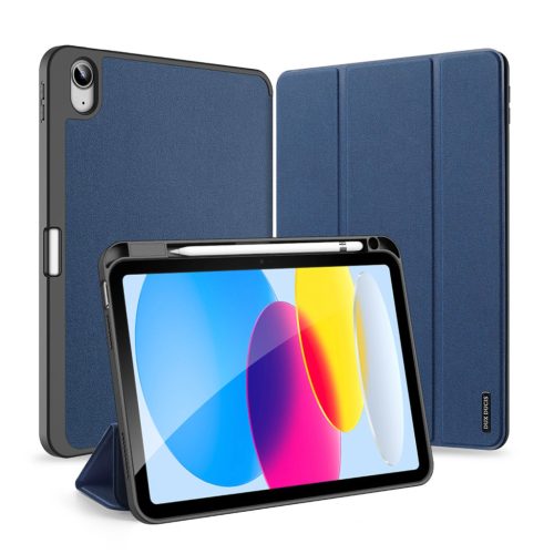 Dux Ducis Domo case iPad 10.9'' 2022 (10 gen.) smart cover stand blue