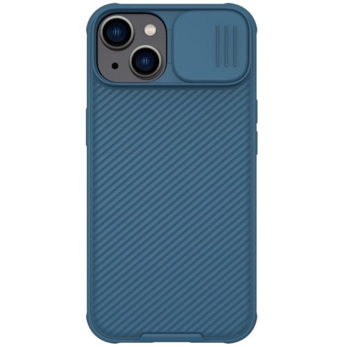 Nillkin CamShield Pro Magnetic Case iPhone 14 Plus Cover Camera Protector Blue (with MagSafe)