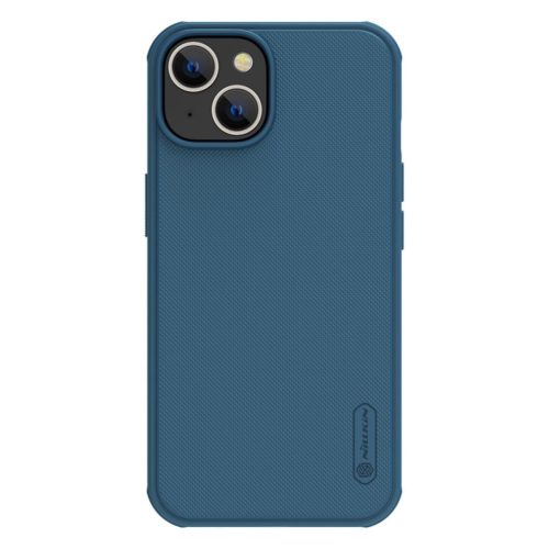 Nillkin Super Frosted Shield Pro case for iPhone 14 Plus back cover blue