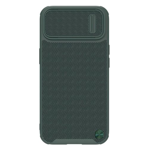 Nillkin Textured S Case for iPhone 14, armored cover with camera cover, green