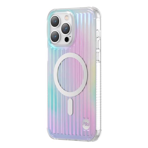 Kingxbar PQY Go Out Series magnetic case for iPhone 14 Pro MagSafe laser color