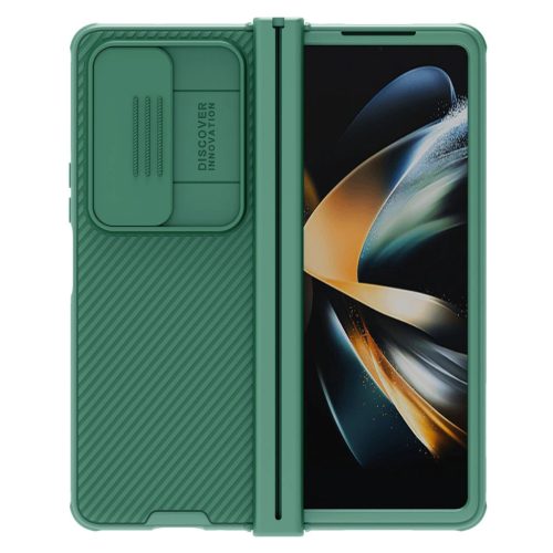 Nillkin CamShield Pro Case (simple) case for Samsung Galaxy Z Fold 4 cover with camera cover dark green