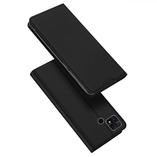 Dux Ducis Skin Pro case for Xiaomi Poco C40 cover with flip card wallet stand black