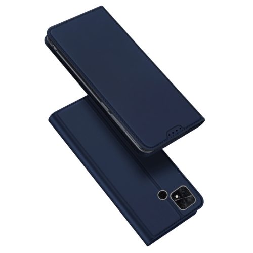 Dux Ducis Skin Pro case for Xiaomi Poco C40 flip cover card wallet stand blue