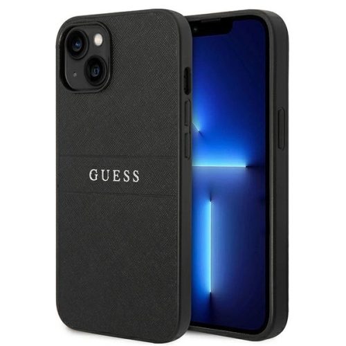 Guess GUHCP14MPSASBBK iPhone 14 Plus 6,7" czarny/black Saffiano Strap